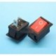 10db Red Rocker Switch 2 érintkező KCD1-101 250V 6A Boatlike Switch AL