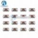 100db 3X6X2.5mm tapintható nyomógombos kapcsoló Tact kapcsoló Micro Switch 2 pin SMD A