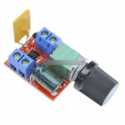 Mini DC 5A motor PWM fordulatszám-szabályozó 3-35V fordulatszám-szabályozó kapcsoló LED Dimmer