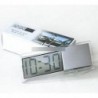 Digitális LCD időóra a gépkocsi-autó tükrös szívócsészéhez