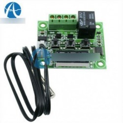 W1209 zöld - W1308 W1209 / WK W1301 W3230 DC 12V termosztát hőmérséklet szabályozó kapcsoló érzékelő