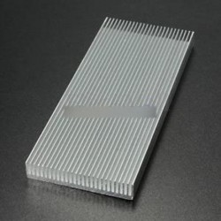Új 100x41x8 mm-es alumínium hőcserélő számítógépes LED tápegység tranzisztorhoz