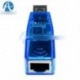 USB 2.0 LAN RJ45 Ethernet 10 / 100Mbps hálózati kártyaadapter PC-hez