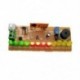 CD4060 DIY Kits Elektronika SMD Zene Fancy Lantern Suite SOP-16 5mm LED fény