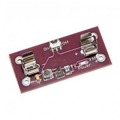 LilyPad tápegység modul AAA-akkumulátor Akár 5V-os átalakító Arduino-hoz