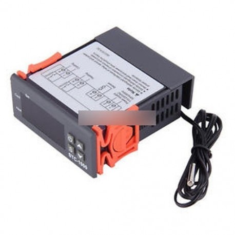 STC-1000 hőmérsékletszabályozó ... - Digitális STC-1000 hőmérséklet-szabályozó hőérzékelő termosztátvezérlő