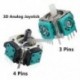 Original Replacement 3D Analog Joystick 3 pin / 4 pin for Sony Playstation PS3