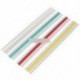 Zöld - 10db 40Pin 1x40P Férfi 2,54 mm-es áttörhető tűs fejléc kék / piros / sárga / zöld / fehér