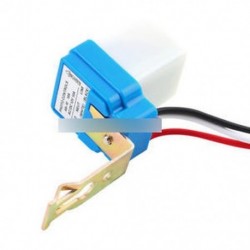 12V - AC DC 12V 24V 220V 10A Automatikus kikapcsolás Fotocella utcai fényérzékelő kapcsoló