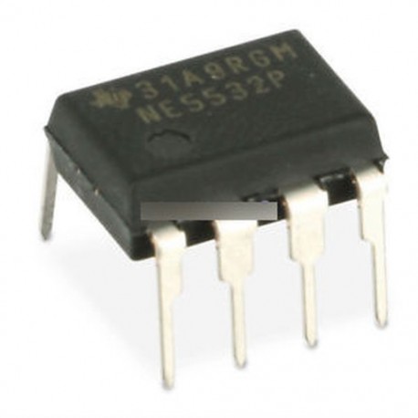 50db NE5532P NE5532 DIP-8 kettős alacsony zajú Op-Amp TI IC új