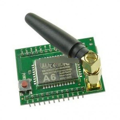 A6 GPRS / GSM adapter kártya   Ante ... - A6 Proto pajzs GPRS / GSM modul adapter Quad-band   Antenna 900 1800 1900MHZ