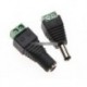 5Pairs Male Female 2.1x5.5mm DC tápcsatlakozó Jack adapter csatlakozó CCTV-hez