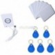 5PCS UID kártya - ACR122u NFC olvasó és író 13.56MHz RFID másológép   5db UID kártyák   címkék