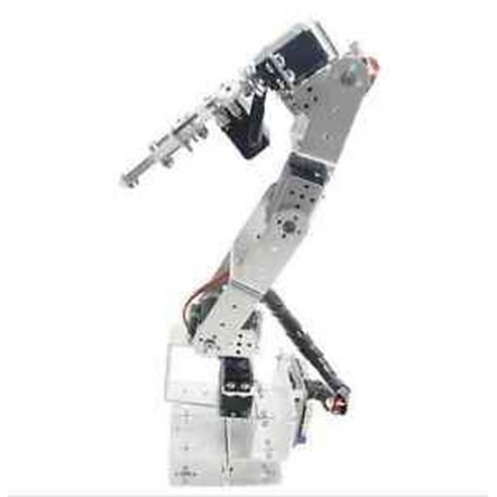 ROT3U 6DOF alumínium robotkar mechanikus robotbilincs fogó Arduino-ezüst