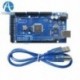 2PCS MEGA 2560 R3 ATMEGA16U2 ATMEGA2560-16AU kártya   USB kábel