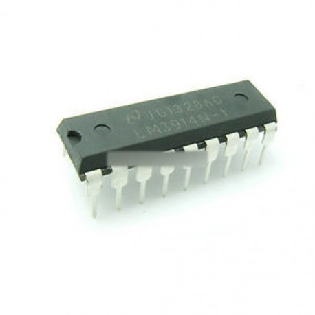 100PCS LED kijelző meghajtó IC NSC DIP-18 LM3914N-1 LM3914N-1 / NOPB jó minőségű