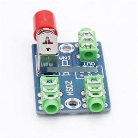 Audio Switching Board 3.5mm audio bemenet A / B csoport bemenet kapcsoló Válassza ki a kimenetet
