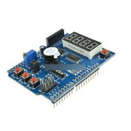 Többfunkciós árnyékoló LM35 4LED hangjelzővel Arduino UNO R3-hoz Lenardo Mega2560