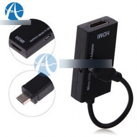 Micro USB - HDMI adapter 1080P HDTV kábel Samsung Huawei Sony HTC LG készülékhez