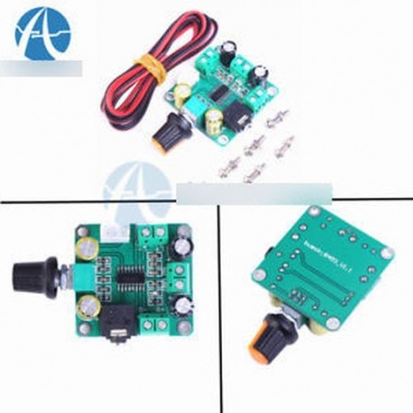 PAM8403 digitális erősítőpanel audió modul sztereó kettős nyomvonalú bemenet 2X3W DC 5V