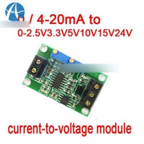 Áram a feszültség adóhoz - 12V / 24V jelgenerátor panel 0,1 / 4-20mA 0-24.0V áram feszültségjeladóhoz