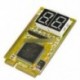 Mini 3 in1 PCI PCI-E LPC PC laptop elemző tesztelő diagnosztikai utólagos tesztkártya