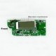 Kék - Dual USB 5V 1A 2.1A mobil tápegység 18650 akkumulátor töltő PCB DIY fekete / kék
