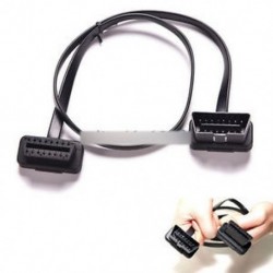 OBD2 vékony 16 hüvelykes tészta férfi és női könyök ELM327 OBDâ… ˇ60cm hosszabbító kábel
