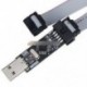 USBASP USBISP AVR programozó USB   10 tű Konvertálás Standard 6Pin adapter kártyára