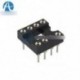 50PCS 8Pin DIP SIP kerek IC-aljzat Adapter-forrasztás Típusú, megmunkált