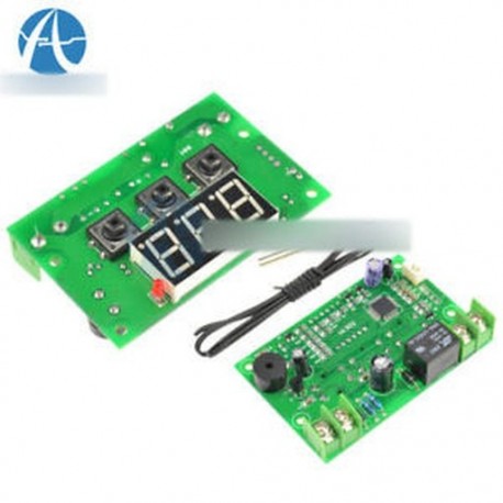 -50-110 ° C Hőmérséklet-szabályozó kapcsoló DC12V termosztát relé érzékelő