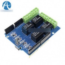 Négycsatornás relé pajzs 5V 4 csatornás relé árnyékoló modul Arduino