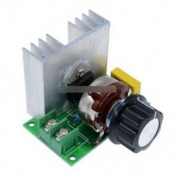 4000W AC 220V SCR feszültségszabályozó fordulatszám-szabályozó Dimmer termosztát modul
