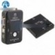 2 portos KVW kapcsoló - 2 / 3Port USB 2.0 SVGA VGA KVM HDMI kapcsoló doboz monitor billentyűzet egér megosztásához