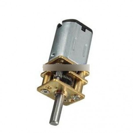 12 V 600 RPM - 6 / 12V 300/600 / 30RPM Mini DC fém fogaskerék hajtómű tengelyátmérővel N20