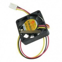 5Pcs 3 tűs 4 cm-es számítógépes processzor hűtőventilátor PC 4cm 40x40x10mm DC 12V