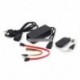 SATA - USB 2.0 (5 kábel) - SATA / PATA / IDE USB 2.0 adapter átalakító kábelhez 2,5 / 3,5 hüvelykes merevlemezhez