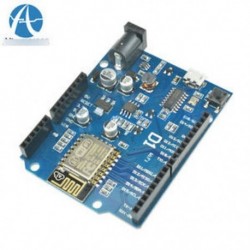 OTA WeMos D1 CH340 WiFi fejlesztési kártya ESP8266 ESP-12E Arduino IDE UNO R3