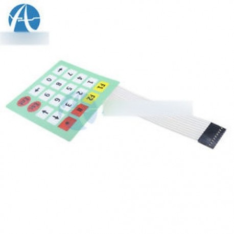 5db 4x5 mátrix Array membrán kapcsoló billentyűzet 4 * 5 kulcs Arduino