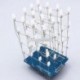 Zöld 4X4X4 könnyű kocka készlet Arduino uno pajzs LED precíz DIY készlet
