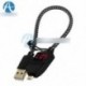 1.2M-os intelligens feszültségáram LED-kijelző Micro USB szinkronizálási adatok gyors töltő kábel