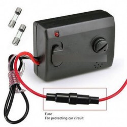 Autó LED 12V 2A hangzene érzékeny érzékelő hang aktivált vezérlő kapcsoló