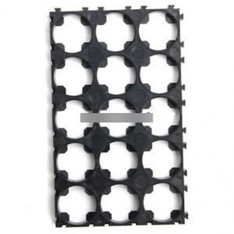 10PCS 3x5 18650 cellaelem távtartó sugárzó Shell műanyag hőhordozó tartó
