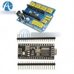 Arduino Mini USB Nano V3.0 4.0 ATmega328 5V   Nano I / O bővítő érzékelő pajzs