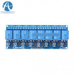 12V 8Channel relé modul optikai csatlakozóval Arduino UNO 2560 1280 ARM PIC AVR-hez