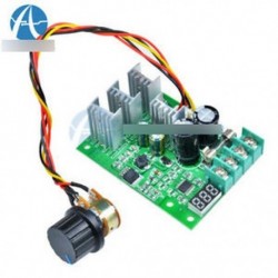 30A DC6-60V PWM motor fordulatszám-szabályozó modul Dimmer áramszabályozó   kijelző