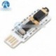 PCM2704 Mini USB Powered hangkártya DAC dekóder 3,5 mm DC 5V PC számítógéphez