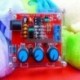 XR2206 Funkciógenerátor DIY készlet Sine háromszög négyzet kimenete 1HZ-1MHZ   tok