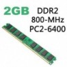 800MHz 240Pin - 2 GB / 4 GB memória RAM DDR2 PC2-5300 / U 667/800 / 1600MHZ 200 / 240Pin PC asztali memória