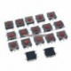 500db 6 * 6 * 2,5 mm-es tapintható nyomógombos kapcsoló Tact Switch Micro kapcsoló 4-pólusú SMD